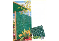 Malla ocultacion verde 4x5mt