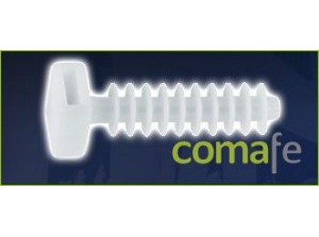 Taco brida nylon blanco 100 pz