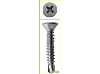 Tornillo broca c/plana 4,2x19