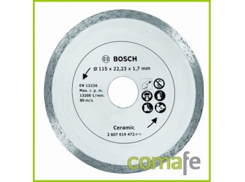 Disco diamante ceramica 115