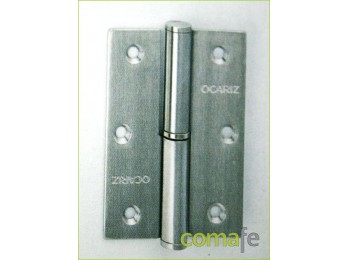 Pernio inox 90c 90x65 dc 10pz