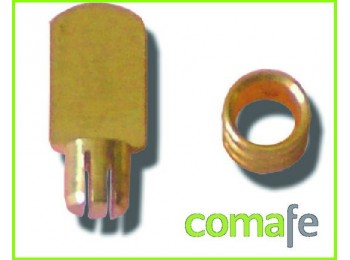 Casquillo presion 9x7,5lt.500p