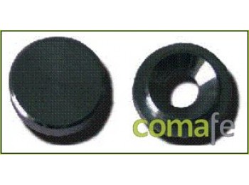 Embellecedor liso 16mm.ni.100p