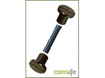 Tuerca+esparrago 30mm.ni.100pz