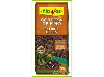 Corteza pino 25/45 saco 50lt