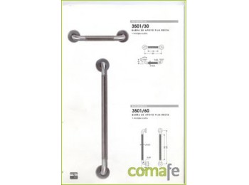 Barra apoyo antides.inox 60cm.
