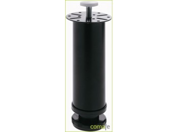 Pata mueble regula.negra  4pz.