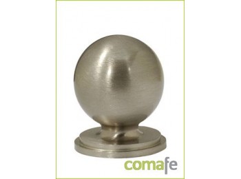 Pomo bola niquel 30mm. 25 pz.