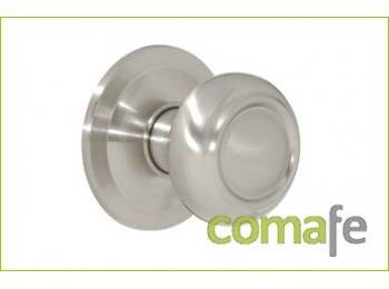 Pomo puerta niquel 636ne  2pz.