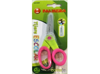 Tijera escolar  rosa 5´x130mm.