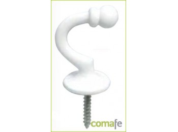 Alzapa?o liso blanco 30mm.25pz