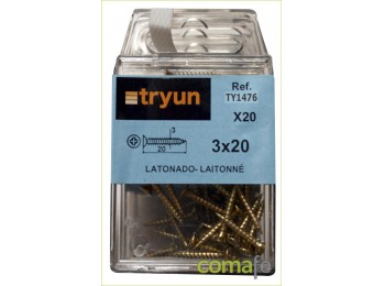 Tornillo bic.3x20 24579/20pz.