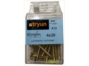 Tornillo bic.4x30 24592/12pz.