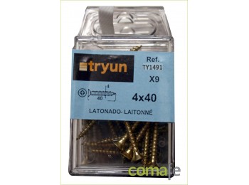 Tornillo bic.4x40 24594/9pz.
