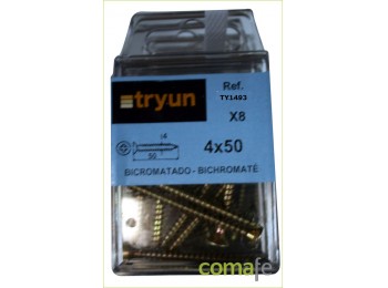 Tornillo bic.4x50 24611/8pz.