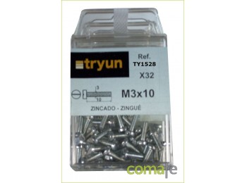 Tornillo c/p.z.m3x10 2700/32pz