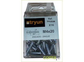 Tornillo c/p.z.m4x20 2703/16pz