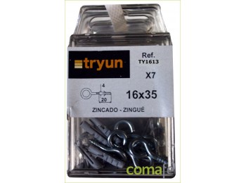 Taco+hemb.ce.4mm.16x35 2921/7p