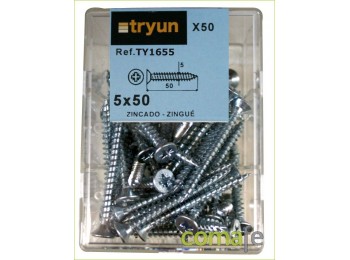 Tornillo ma.z.5x50 43408/50pz