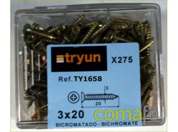 Tornillo ma.b.3x20 43426/275pz