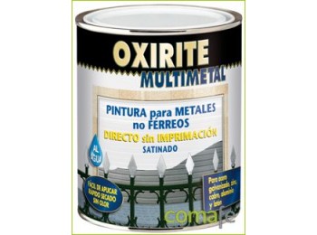 Esmalte aqua p/metal neg 750ml