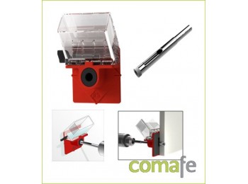 Broca diaman 6y10mm+guia centr
