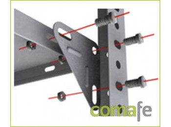 Escuadra galvanizada  8pz clas