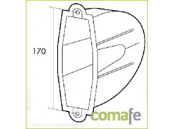 Cajetin plastico gran.70040094