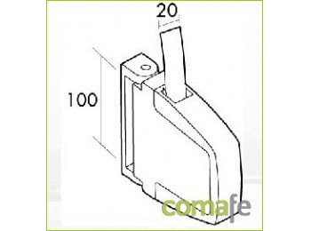 Recogedor eurosax bla/pint.c20