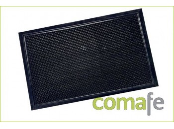 Felpudo goma neg.54x34 55-030