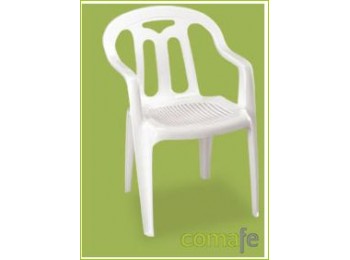 Sillon plast 54x82 blanc albuf