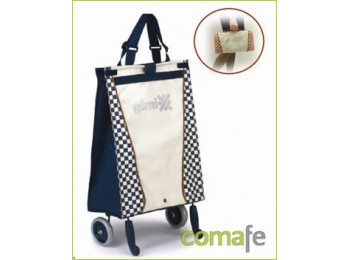 Bolsa/carro compra pleg 38lt