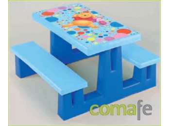 Bancada infant resina winnie