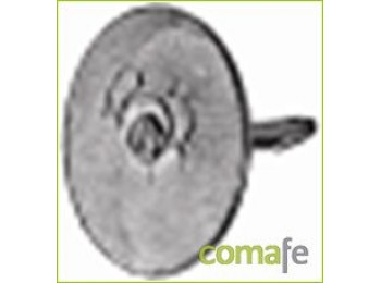 Chincheta plana lat.9mm 100pz