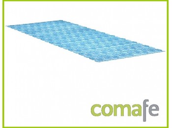Alfombra ba?o 97x36 azul
