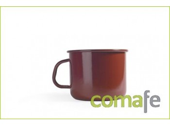 Hervidor a.esmal 14cm teja