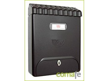 Buzon plastico garden negro