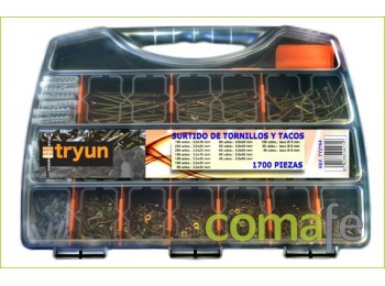 Surtido tornillos y tacos 1700
