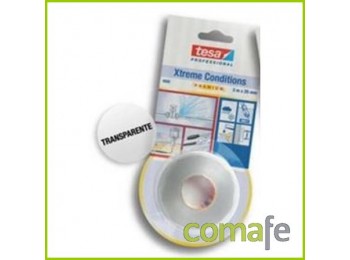 Cinta silicona 3mx25mm transpa