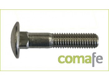 Tornillo din 603 c/tuerca 6x35