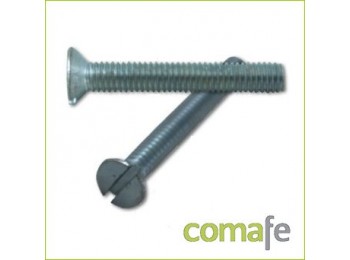 Tornillo din963  m8x25 zn 500p