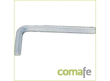 Llave allen hexag niquelada 17