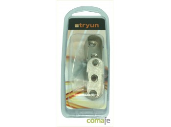 Soporte lateral oval zamak 15m