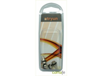 Portaestante cristal goma 5mm