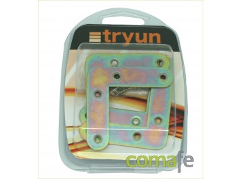 Escuadra plana 60mm bicromatad