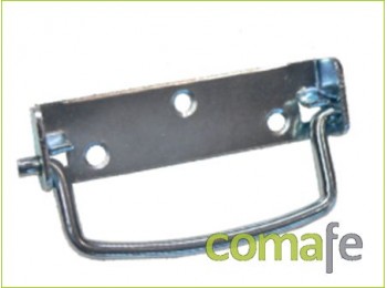 Asa abatible lisa 125x27mm zn