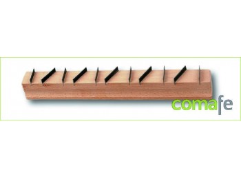 Cuchillas rectas dentadas 275x
