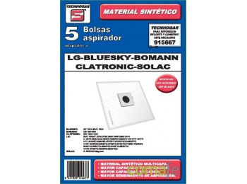 Bolsa aspirador lg-solac 91566