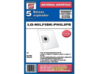 Bolsa aspirador lg-nilfisk-phi