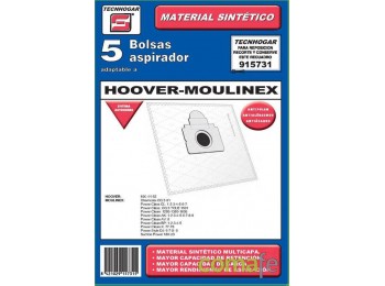 Bolsa aspirador hoover-mouline